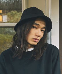 Unblend（アンブレンド）の「【Unblend】ロゴ刺繍 リバーシブル バケットハット（ハット）」