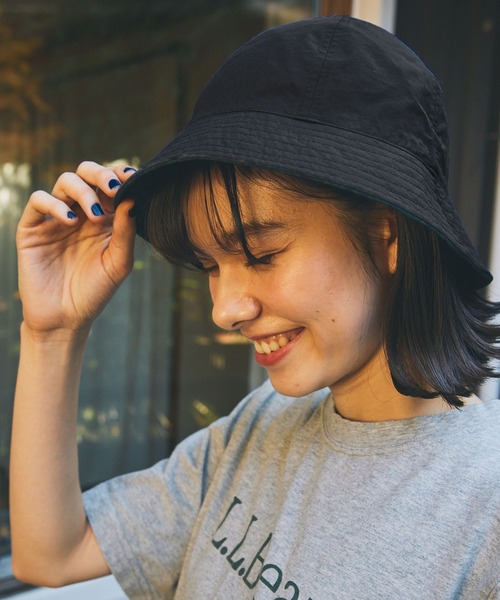 【美品】モンクレール　24SS BUCKET HAT バケハ　総柄　リバーシブル Reversible Pile Bucket Hat/リバーシブルパイルバケットハット