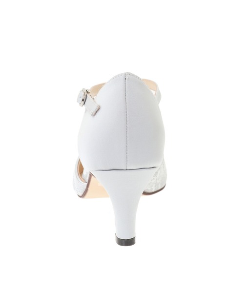 31 Sons de mode（トランテアン　ソン　ドゥ　モード）の「ラメレースパンプス（パンプス・レディース・シルバー/ブラック・S/M/L）」の7枚目の写真