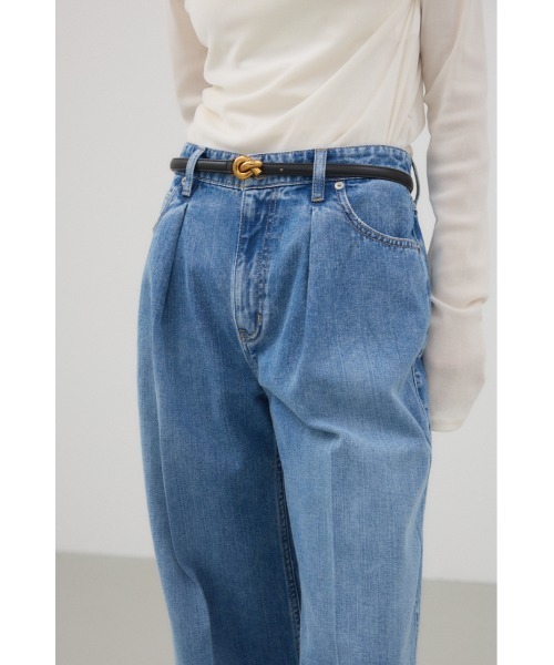 crie conforto（クリーコンフォルト）の「プレッツェルベルト（ベルト・レディース・ブラック・FREE）」の2枚目の写真