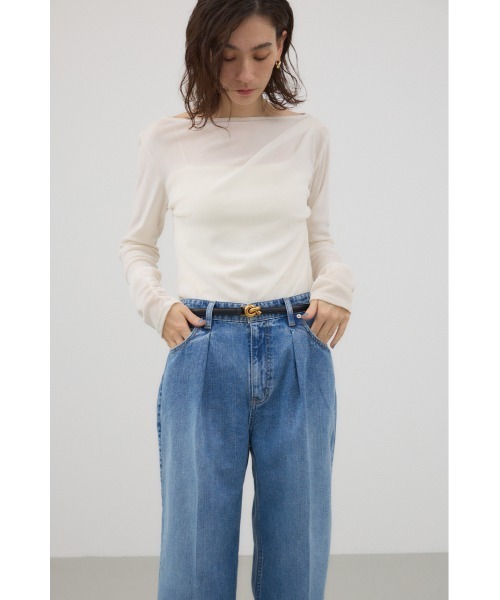 crie conforto（クリーコンフォルト）の「プレッツェルベルト（ベルト・レディース・ブラック・FREE）」の3枚目の写真