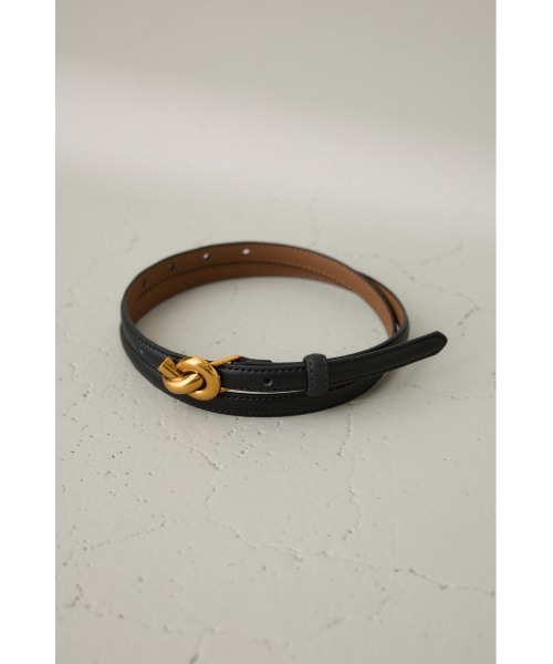 crie conforto（クリーコンフォルト）の「プレッツェルベルト（ベルト・レディース・ブラック・FREE）」の5枚目の写真