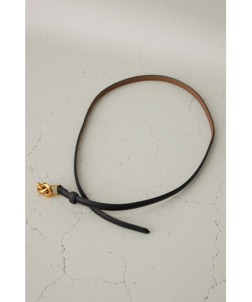 crie conforto（クリーコンフォルト）の「プレッツェルベルト（ベルト・レディース・ブラック・FREE）」の9枚目の写真