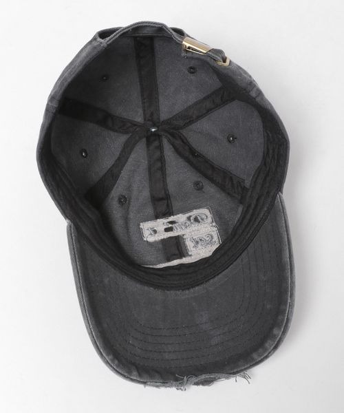 JEANASIS（ジーナシス）の「クラッシュロゴキャップ/320126（キャップ・レディース・ベージュ系その他/レッド系その他/ブラック系その他・FREE）」の6枚目の写真