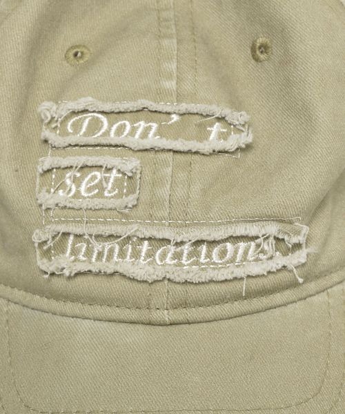 JEANASIS（ジーナシス）の「クラッシュロゴキャップ/320126（キャップ・レディース・ベージュ系その他/レッド系その他/ブラック系その他・FREE）」の14枚目の写真