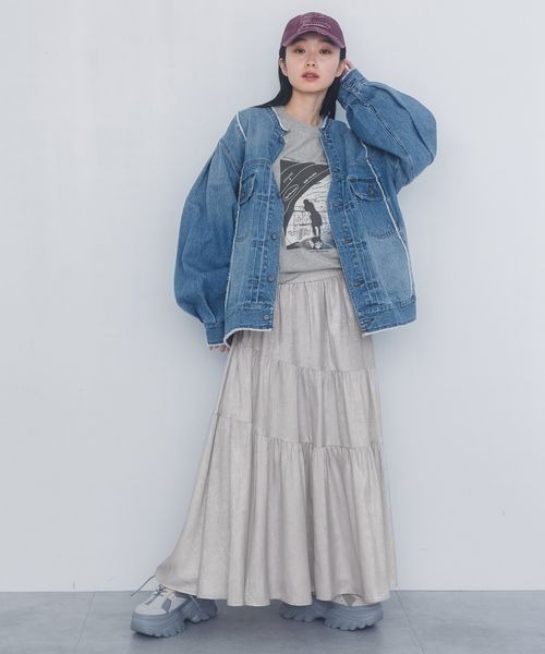 JEANASIS（ジーナシス）の「クラッシュロゴキャップ/320126（キャップ・レディース・ベージュ系その他/レッド系その他/ブラック系その他・FREE）」の22枚目の写真