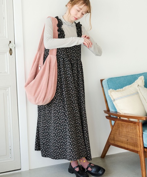 Crisp（クリスプ）の「ハイネックシアーメロウTシャツ（Tシャツ/カットソー・レディース・グレー/アイボリー/オレンジ・FREE）」の8枚目の写真