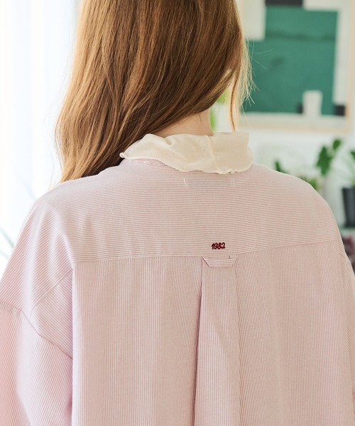 Crisp（クリスプ）の「ハイネックシアーメロウTシャツ（Tシャツ/カットソー・レディース・グレー/アイボリー/オレンジ・FREE）」の21枚目の写真