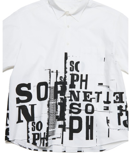 SOPHNET.(ソフネット)の「SIMON TAYLOR: BROKEN BEAUTY S/S SHIRT(シャツ/ブラウス・メンズ・ホワイト/ブラック・SMALL/MEDIUM/LARGE/X-LARGE)」の5枚目の写真