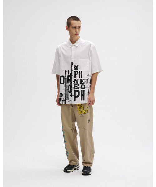 SOPHNET.(ソフネット)の「SIMON TAYLOR: BROKEN BEAUTY S/S SHIRT(シャツ/ブラウス・メンズ・ホワイト/ブラック・SMALL/MEDIUM/LARGE/X-LARGE)」の10枚目の写真