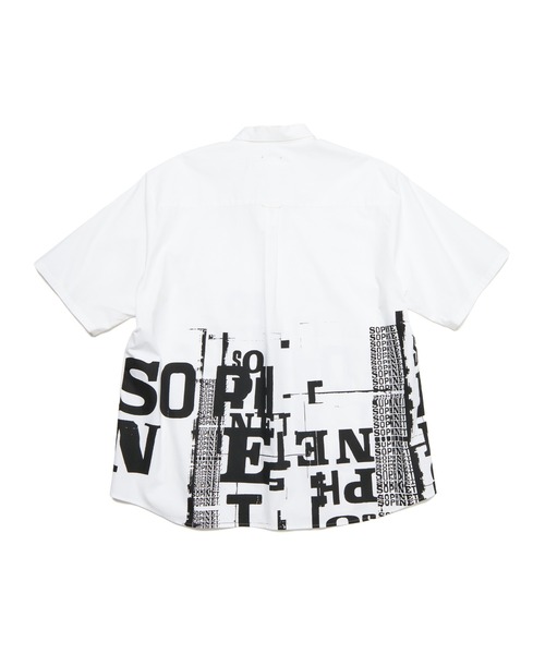 SOPHNET.(ソフネット)の「SIMON TAYLOR: BROKEN BEAUTY S/S SHIRT(シャツ/ブラウス・メンズ・ホワイト/ブラック・SMALL/MEDIUM/LARGE/X-LARGE)」の4枚目の写真