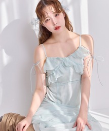 one after another NICE CLAUP | 【Dreamy collection】フリルキャミワンピース(ワンピース)