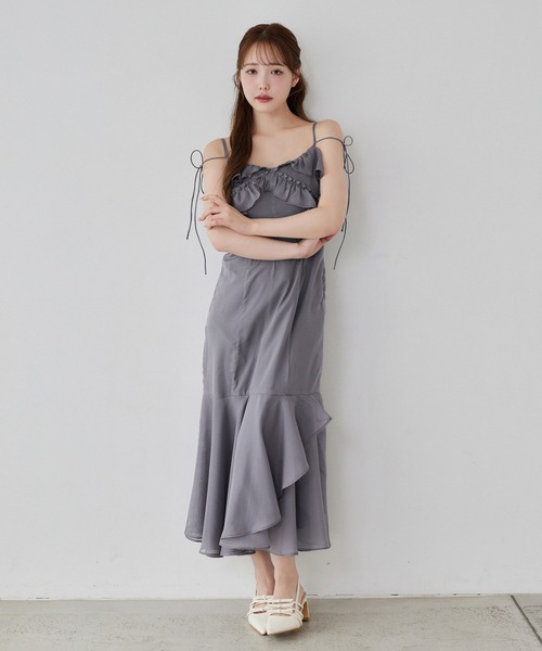 NICE CLAUP フリルチュニック dreamy one after another NICE CLAUP チュニック 「Dreamy collection