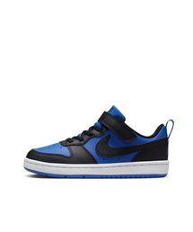 NIKE（ナイキ）の「ナイキ コート ボロー LOW リクラフト リトルキッズシューズ / Nike Court Borough Low Recraft Little Kids' Shoes HM6298-480 Game Royal（スニーカー）」