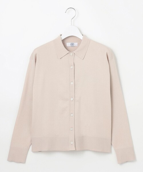 J.PRESS(ジェイプレス)の「【洗える】ニットポロ カーディガン(ニット/セーター・レディース・アイボリー系/ベージュ系/ネイビー系・LARGE/MEDIUM)」の12枚目の写真
