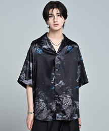 ADRER(�A�h���[)��extra quality Hybrid loose shirt / �G�N�X�g���N�I���e�B�n�C�u���b�h���[�Y�V���c(�V���c/�u���E�X)