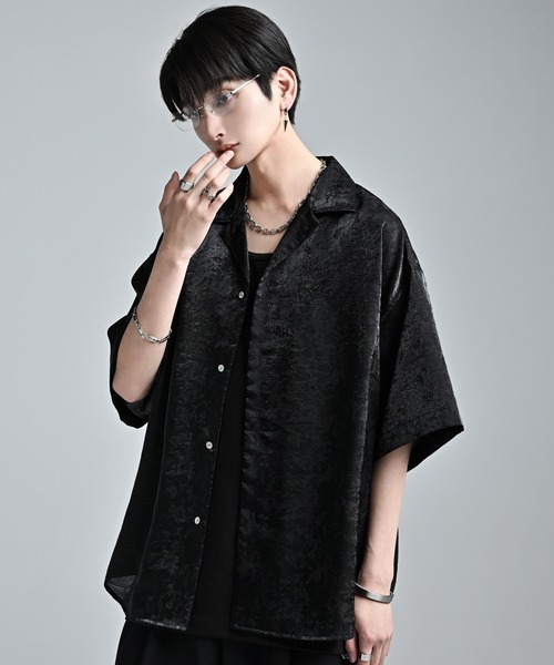 GRANCY】DoublecuffsDesign Curveline Shirt / ダブルカフスデザイン