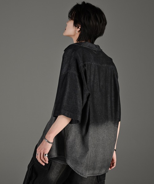 トップス 25ss extra quality Hybrid loose shirt XS 25ss extra quality Hybrid loose shirt / 25SS エクストラ