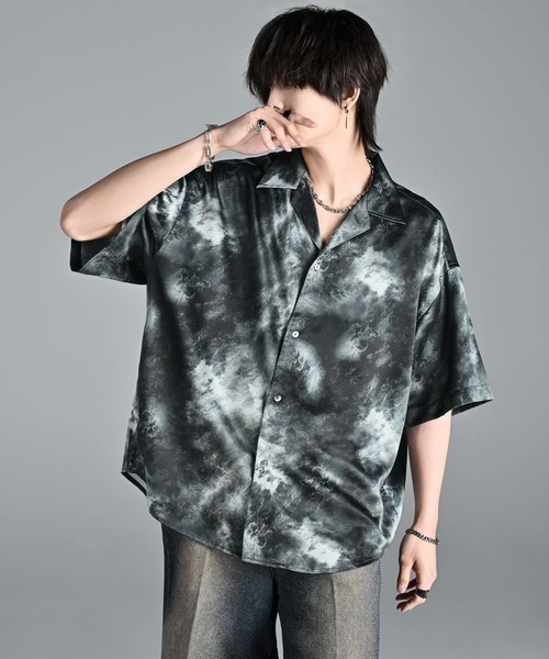 extra quality Hybrid loose shirt / エクストラクオリティ