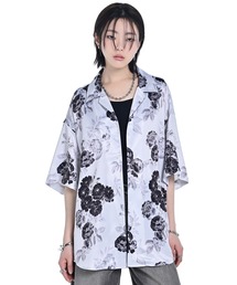 ADRER（アドラー）の「extra quality Hybrid loose shirt / エクストラクオリティハイブリッドルーズシャツ（シャツ/ブラウス）」