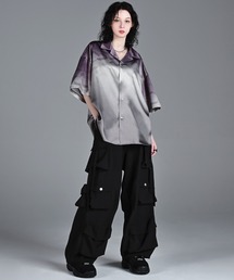 ADRER（アドラー）の「extra quality Hybrid loose shirt / エクストラクオリティハイブリッドルーズシャツ（シャツ/ブラウス）」