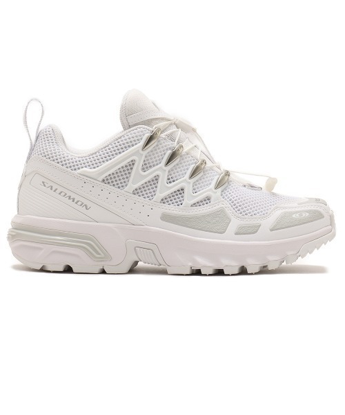 SALOMON(サロモン)の「SALOMON ACS + OG / サロモン エーシーエス + オージー(スニーカー・メンズ・ホワイト・25.0cm/24.5cm/24.0cm/23.0cm/23.5cm/26.5cm/27.5cm/28.5cm/26.0cm/28.0cm/29.0cm/27.0cm/30.0cm/25.5cm)」の4枚目の写真