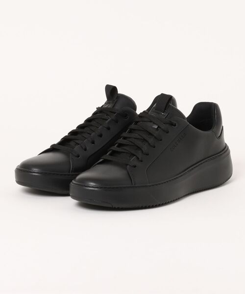 TSURUYA（ツルヤ）の「《COLE HAAN》GRANDPRO TOPSPIN WP（スニーカー・メンズ・ホワイト/ブラック/ブラック系・US10/US9.5/US9/US8.5/US8/US10.5/US7.5）」の3枚目の写真