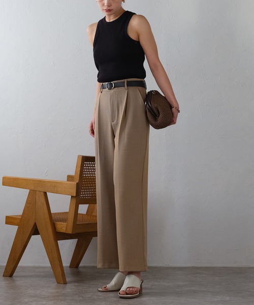 Lien Select（リエンセレクト）の「ノンホールレザーベルト 本革 シボ加工（ベルト・レディース・ダークブラウン系1/ブラック×ゴールド/ダークブラウン系/ベージュ系その他/ベージュ系その他2/ブラック×シルバー/ブラウン系2/ブラウン系1/ブラック系2/ブラック系1・FREE）」の18枚目の写真