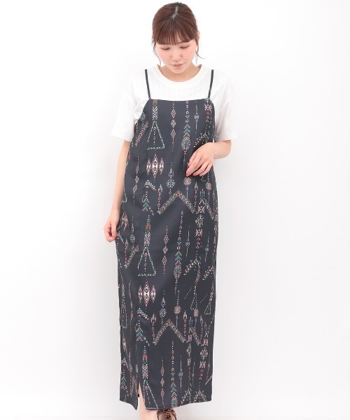 チチカカ（チチカカ）の「ワンピース浴衣3点セット（浴衣・レディース・ブラック・FREE）」の12枚目の写真