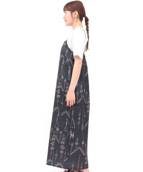 チチカカ（チチカカ）の「ワンピース浴衣3点セット（浴衣・レディース・ブラック・FREE）」の13枚目の写真