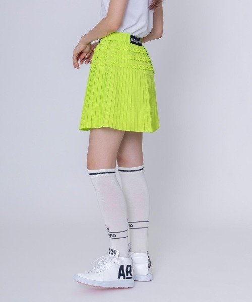 archivio(アルチビオ)の「<LADIES>ミニプリーツ撥水通気スカート(スカート・レディース・ブラック/ライトグリーン/ホワイト/レッド・L/M/S)」の8枚目の写真