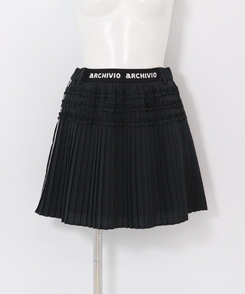 archivio(アルチビオ)の「<LADIES>ミニプリーツ撥水通気スカート(スカート・レディース・ブラック/ライトグリーン/ホワイト/レッド・L/M/S)」の12枚目の写真