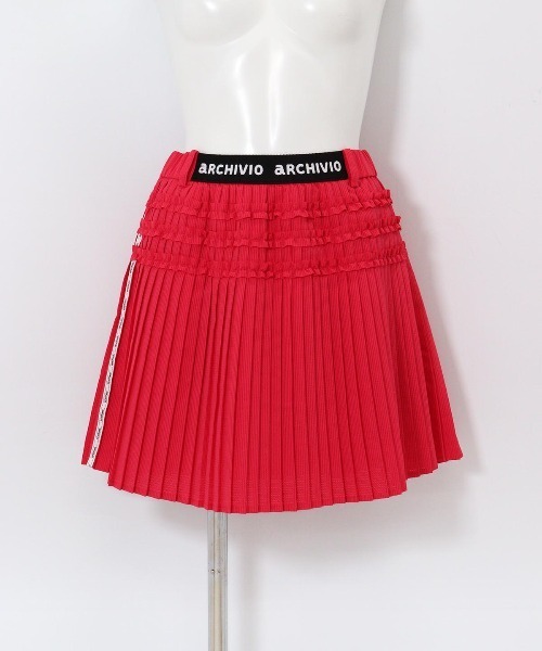 archivio(アルチビオ)の「<LADIES>ミニプリーツ撥水通気スカート(スカート・レディース・ブラック/ライトグリーン/ホワイト/レッド・L/M/S)」の13枚目の写真