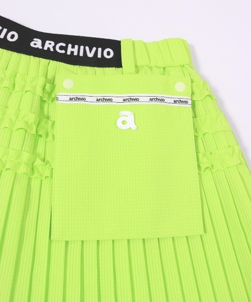 archivio(アルチビオ)の「<LADIES>ミニプリーツ撥水通気スカート(スカート・レディース・ブラック/ライトグリーン/ホワイト/レッド・L/M/S)」の20枚目の写真