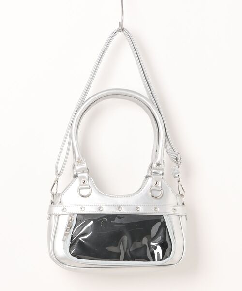 VIBGYOR（ヴィブジョー）の「【LAMPOON】2WAY痛バッグ（ショルダーバッグ・レディース・ブラック/シルバー・FREE）」の17枚目の写真