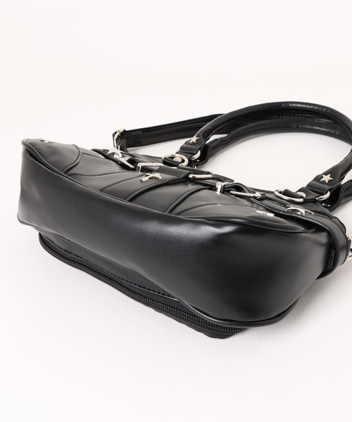 VIBGYOR（ヴィブジョー）の「【LAMPOON】2WAY痛バッグ（ショルダーバッグ・レディース・ブラック/シルバー・FREE）」の14枚目の写真