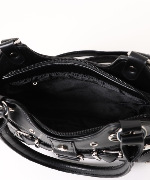 VIBGYOR（ヴィブジョー）の「【LAMPOON】2WAY痛バッグ（ショルダーバッグ・レディース・ブラック/シルバー・FREE）」の15枚目の写真