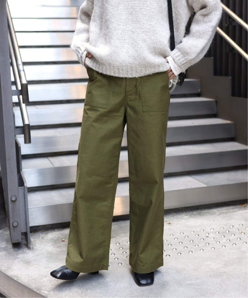 JOURNAL STANDARD relume（ジャーナルスタンダード　レリューム）の「《追加15》ワイドベイカーパンツ（カーゴパンツ・レディース・ネイビー/ベージュ/カーキ・34/36/38）」の22枚目の写真