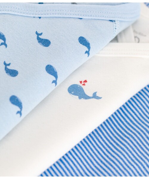 PETIT BATEAU(プチバトー)の「半袖あわせボディ3枚組(肌着・キッズ・その他1/その他2・6MONTH/3MONTH/12MONTH)」の6枚目の写真