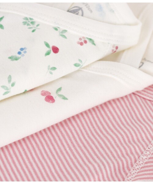 PETIT BATEAU(プチバトー)の「半袖あわせボディ3枚組(肌着・キッズ・その他1/その他2・6MONTH/3MONTH/12MONTH)」の4枚目の写真