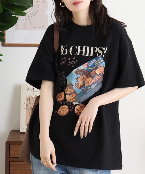 FUNALIVE(ファンアライブ)の「je crois soi プリント半袖カットソー(Tシャツ/カットソー・レディース・F/E/C/A/B/D・FREE)」の3枚目の写真