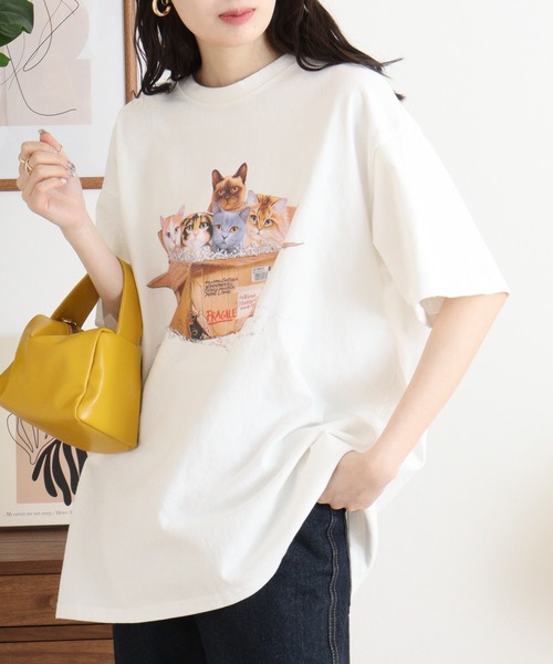 FUNALIVE(ファンアライブ)の「je crois soi プリント半袖カットソー(Tシャツ/カットソー・レディース・F/E/C/A/B/D・FREE)」の15枚目の写真