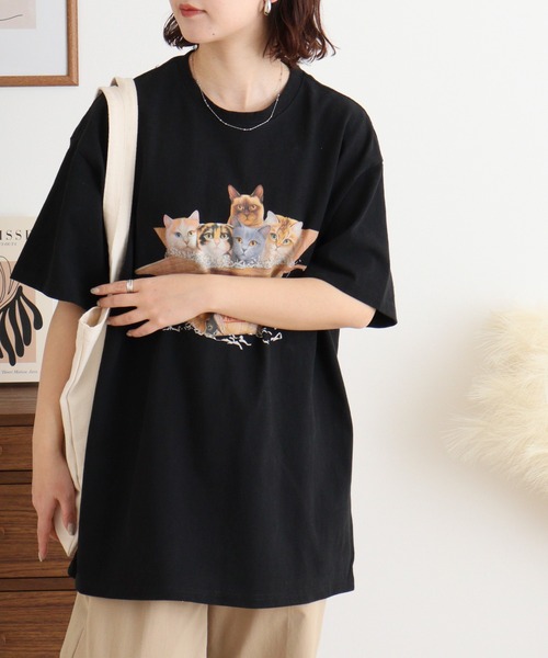 FUNALIVE(ファンアライブ)の「je crois soi プリント半袖カットソー(Tシャツ/カットソー・レディース・F/E/C/A/B/D・FREE)」の20枚目の写真
