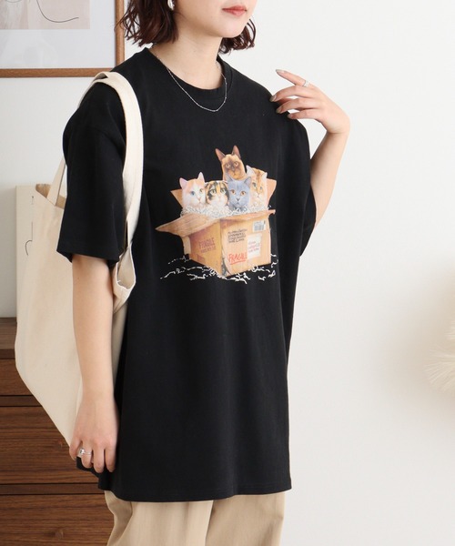 FUNALIVE(ファンアライブ)の「je crois soi プリント半袖カットソー(Tシャツ/カットソー・レディース・F/E/C/A/B/D・FREE)」の21枚目の写真