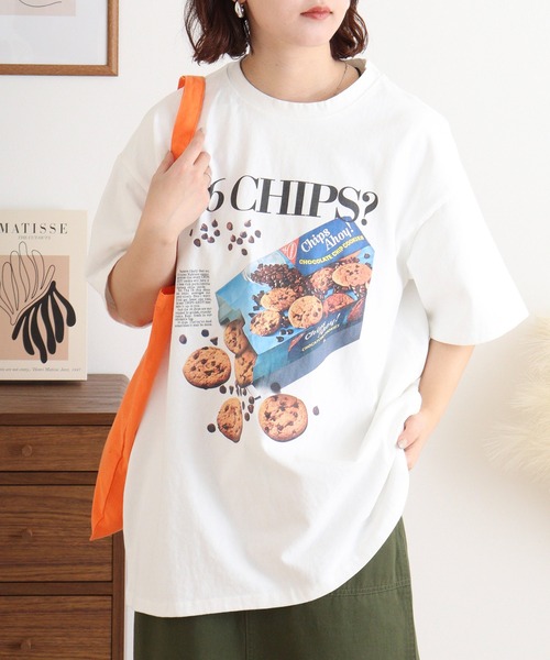 FUNALIVE(ファンアライブ)の「je crois soi プリント半袖カットソー(Tシャツ/カットソー・レディース・F/E/C/A/B/D・FREE)」の8枚目の写真