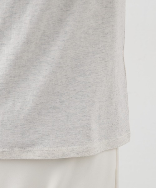 THE PAUSE(ザ ポーズ)の「【THE PAUSE】TIGER Tシャツ(Tシャツ/カットソー・レディース・グレー/ライトベージュ/グリーン/アイボリー/ホワイト・FREE)」の6枚目の写真