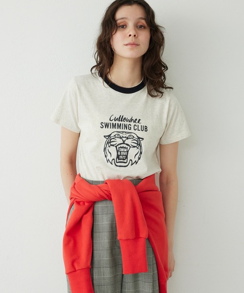 THE PAUSE(ザ ポーズ)の「【THE PAUSE】TIGER Tシャツ(Tシャツ/カットソー・レディース・グレー/ライトベージュ/グリーン/アイボリー/ホワイト・FREE)」の21枚目の写真