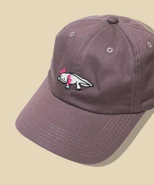 go slow caravan（ゴースローキャラバン）の「ツイル刺繍 BBキャップ（キャップ・メンズ・ブルー系その他/パープル/モスグリーン/ブラック・FREE）」の4枚目の写真