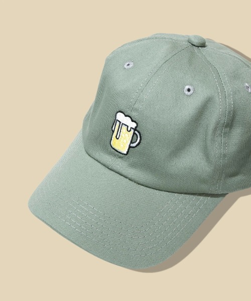 go slow caravan（ゴースローキャラバン）の「ツイル刺繍 BBキャップ（キャップ・メンズ・ブルー系その他/パープル/モスグリーン/ブラック・FREE）」の3枚目の写真
