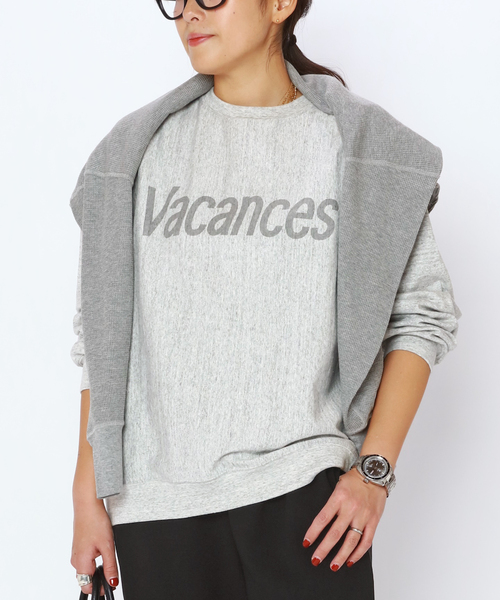 AMERICANA/アメリカーナ】VacancesロングスリーブTシャツ（Tシャツ